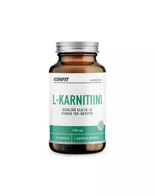 ICONFIT L-Karnitiini 1200 mg, 90 kaps.