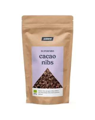 ICONFIT Cacao Nibs, 200 g (12/26)