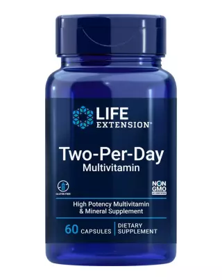 LifeExtension Two-Per-Day Capsules, 60 kaps.