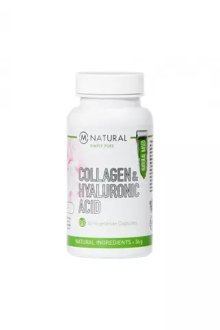 M-Natural Collagen & HLA 600mg/150mg 60kaps.