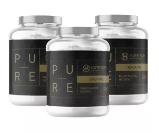 Big Buy: 3 kpl M-Nutrition Pure Creatine, 300 g