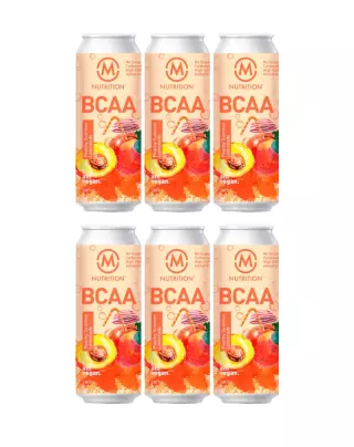M-Nutrition BCAA, Peachy Summer Lemonade 6-pack