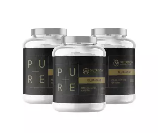 Big Buy: 3 kpl M-Nutrition Pure Glutamine (900 g)