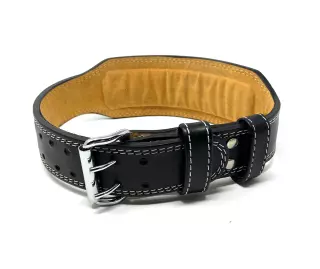 M-Nutrition Training Gear Leather Workout Belt