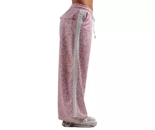 NEBBIA Baggy Leopard Sweatpants PRIMAL 865, Pink Leopard