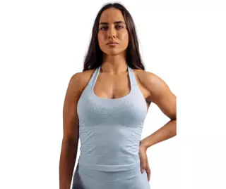 NEBBIA Halter Top With Built-in Bra Primal 863, Light Blue