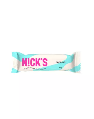 Nick's Coconut suklaapatukka, 40 g