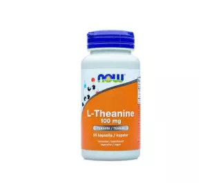 NOW Foods L-Theanine 100 mg, 90 kaps.