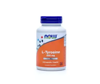 NOW Foods L-Tyrosine 500 mg, 120 kaps.