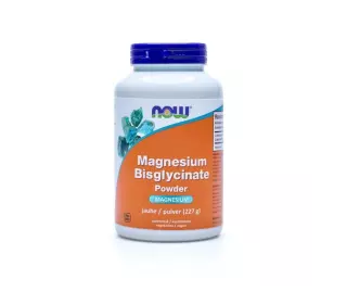 NOW Foods Magnesium Bisglycinate Powder, 227 g