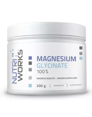 Nutri Works 100% Magnesium Glycinate, 200 g