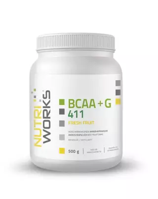 Nutri Works BCAA+G 411, 500 g