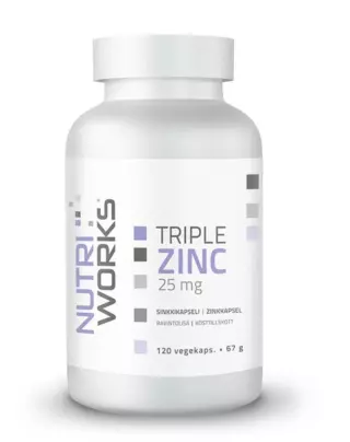 Nutri Works Triple Zinc, 120 kaps.