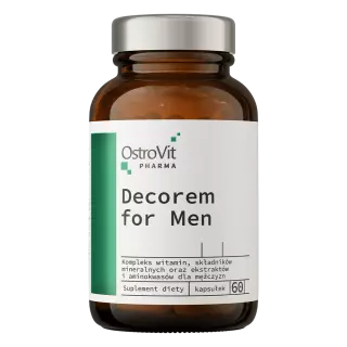 OstroVit Pharma Decorem for Men, 60 kaps.