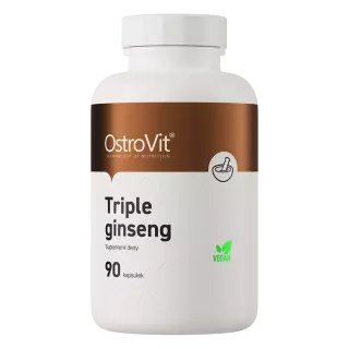 OstroVit Triple Ginseng, 90 kaps.