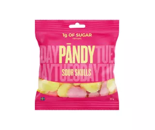 Pändy Sour Skulls, 50 g