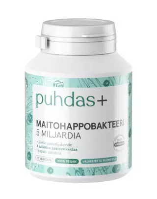 Puhdas+ Maitohappobakteeri 5 mrd