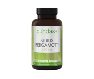 Puhdas+ Sitrusbergamotti 400 mg, 120 kaps.