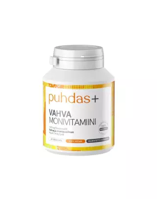 Puhdas+ Vahva Monivitamiini, 60 kaps.