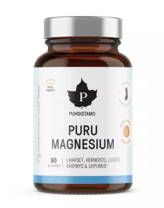 Puhdistamo Puru Magnesium, 90 tabl.