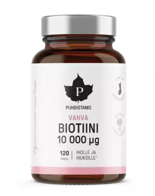 Puhdistamo Vahva Biotiini, 120 kaps.