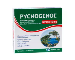Hankintatukku Pycnogenol Strong, 20 mg, 60 tabl.