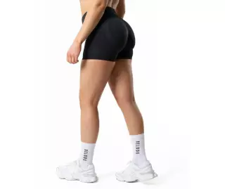 Relode Hybrid Seamless Contour Shorts, Jet Black