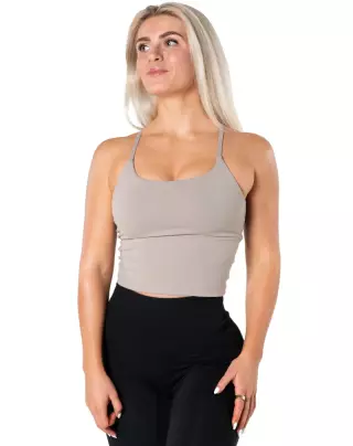 Relode Core Singlet Top, Beige