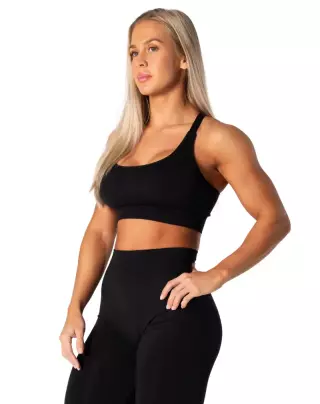 Relode Prime Scrunch Top, Black