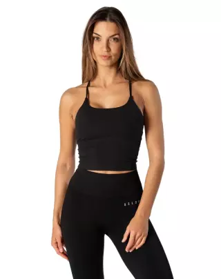 Relode Core Singlet Top, Black