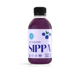 SIPPA Blueberry makusiirappi, 250 ml