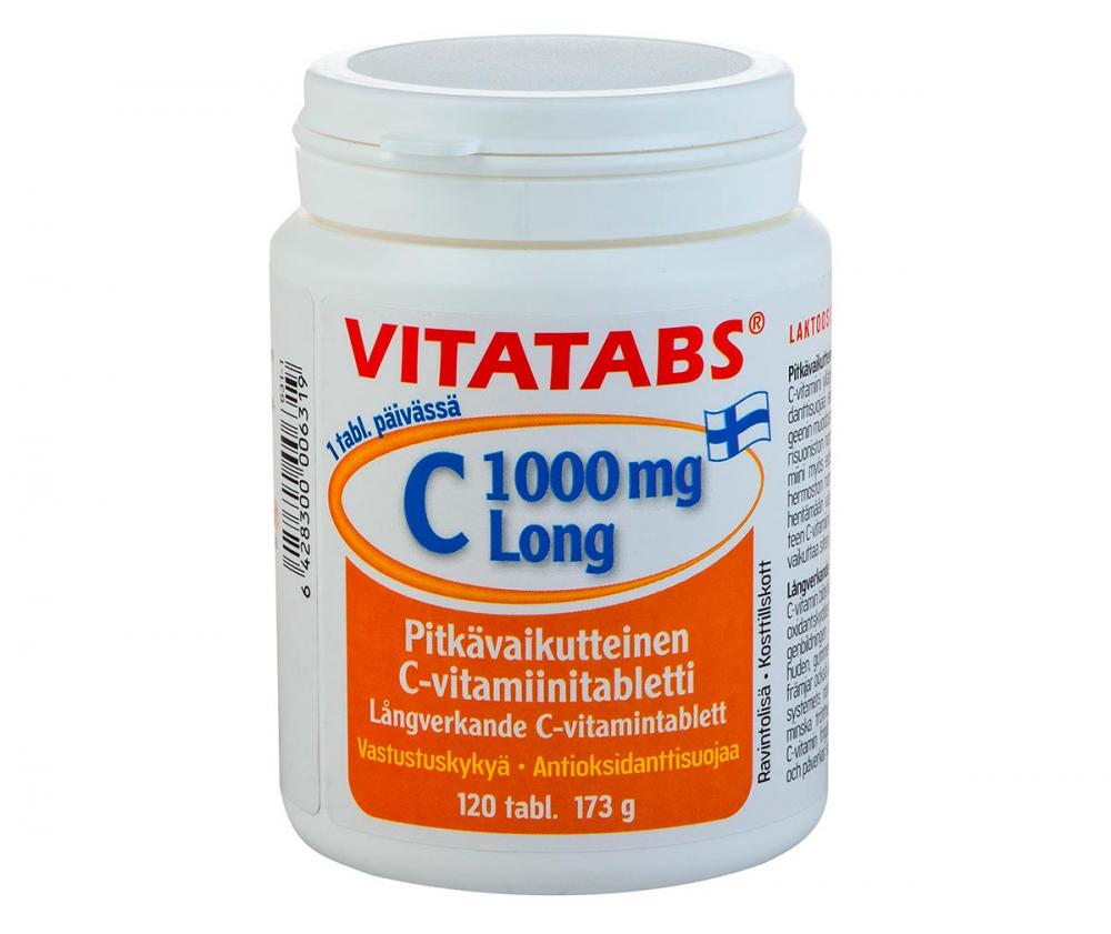 Vitatabs C 1000 mg Long, 120 tabl. 