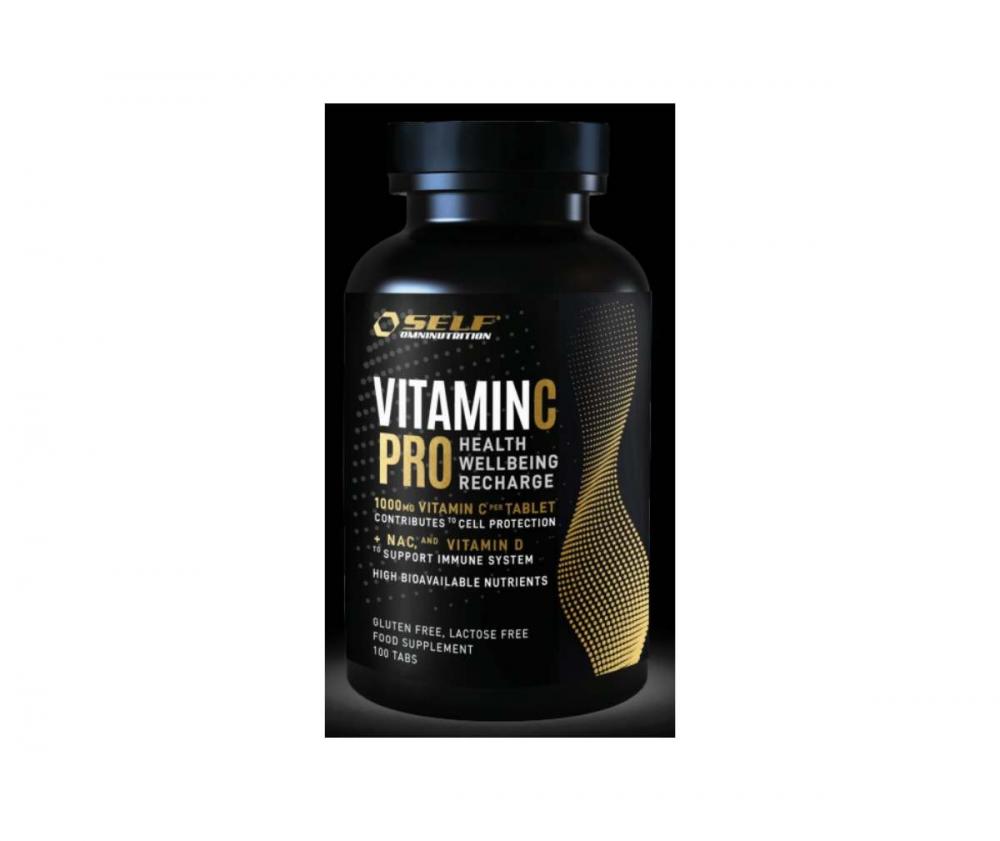 Self Vitamin C Pro, 100 tabl. (Poistotuote, 04/25)