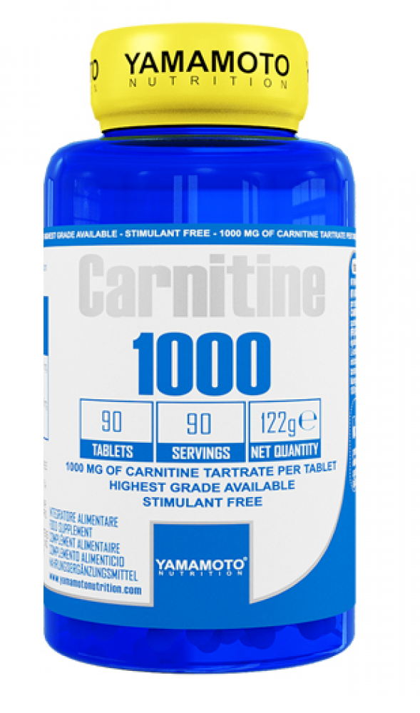 YAMAMOTO Carnitine 1000 mg 90 tabl.