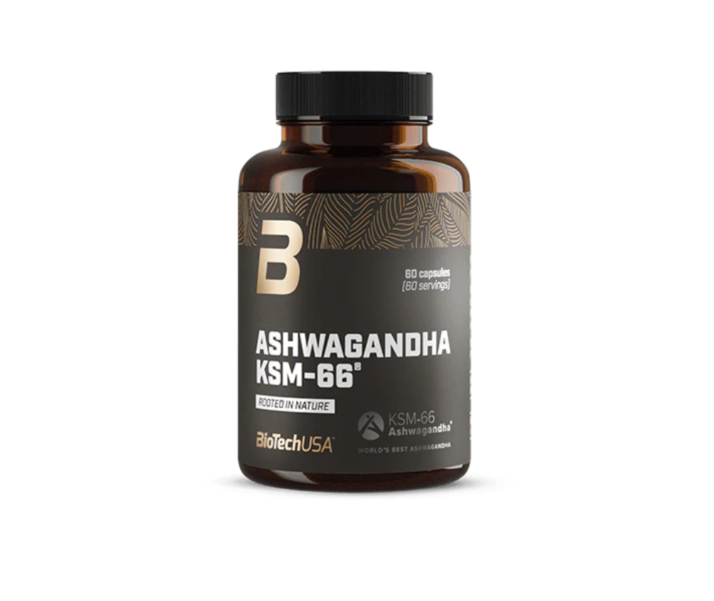 BioTechUSA Ashwagandha KSM-66®, 60 kaps.