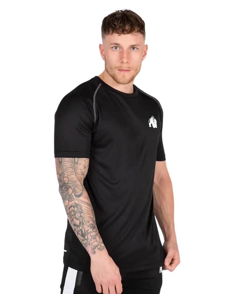 Gorilla Wear Performance T-shirt, Black