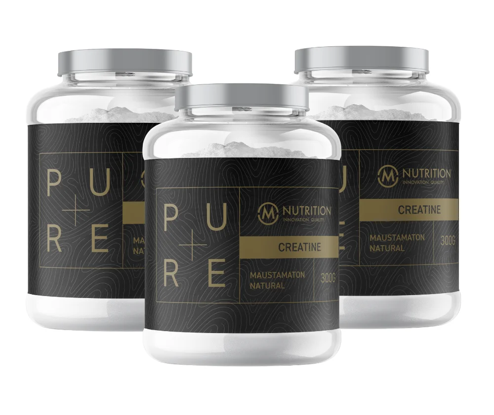 Big Buy: 3 kpl M-Nutrition Pure Creatine (900&nbsp;g)
