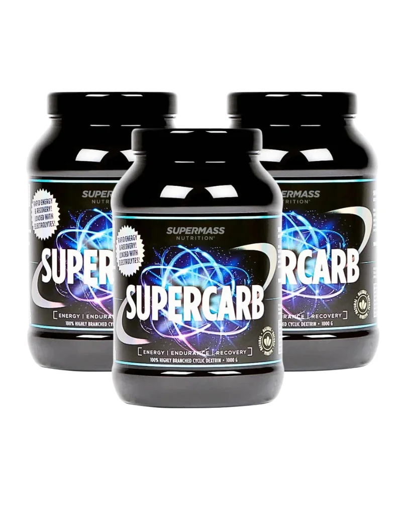 Big Buy: 3 kpl Supermass Nutrition SUPERCARB (3&nbsp;kg)