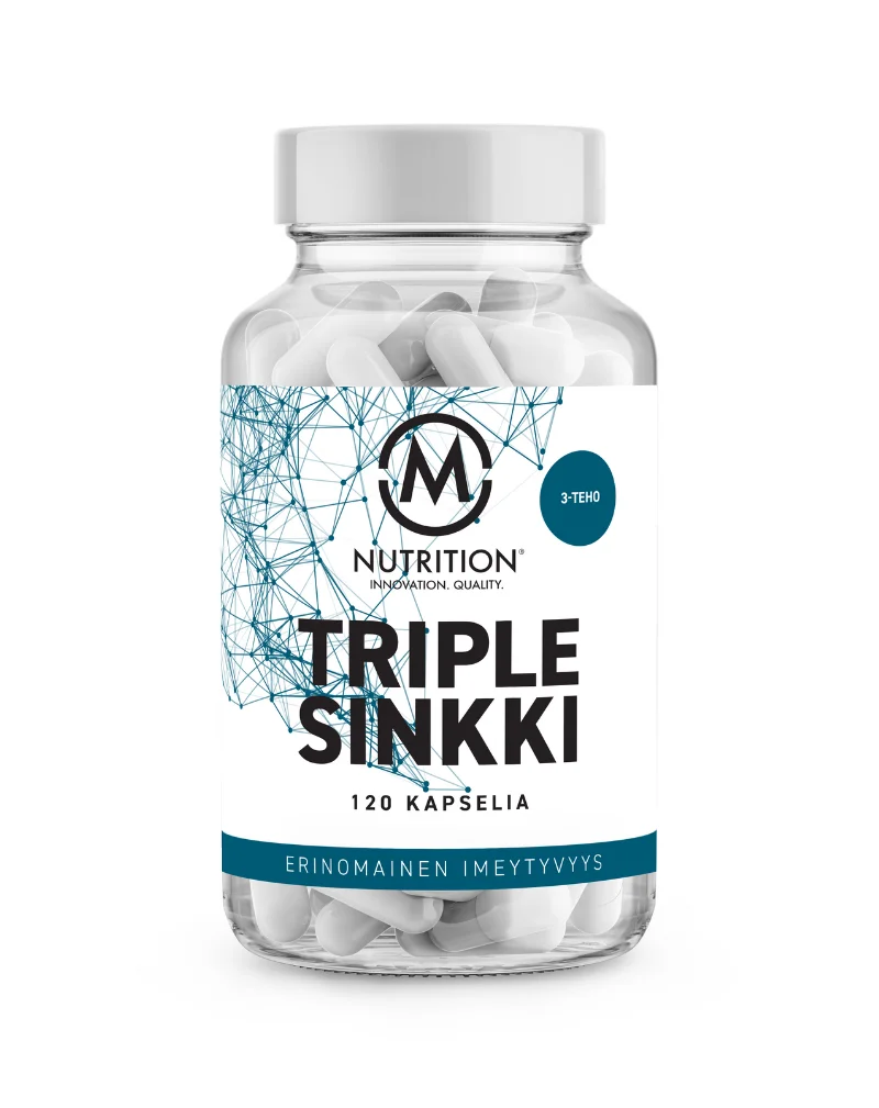 M-Nutrition Triple Sinkki, 120 kaps.
