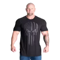 GASP Skull Standard Tee, Black