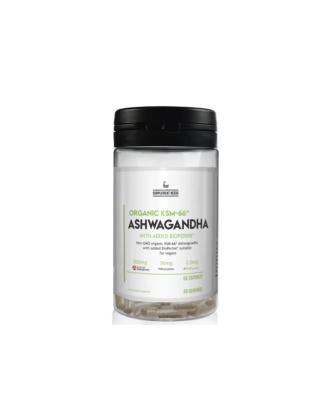 Supplement Needs Organic Vegan KSM-66 Ashwagandha, 60 kaps.