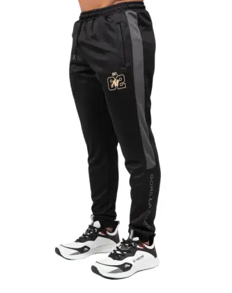 Gorilla Wear Devon Training Pants, Black/Grey