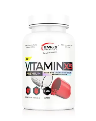 Genius Nutrition Vitamin-X5, 120 tabl.