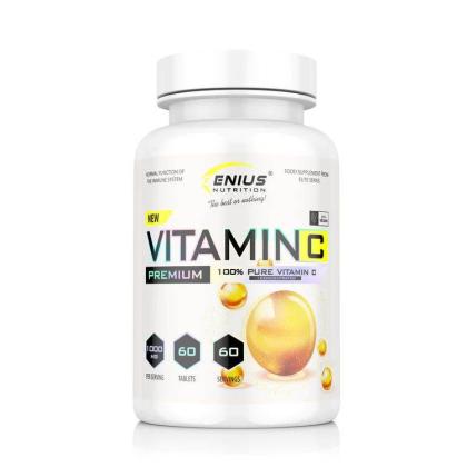 Genius Nutrition Vitamin C, 60 tabl.