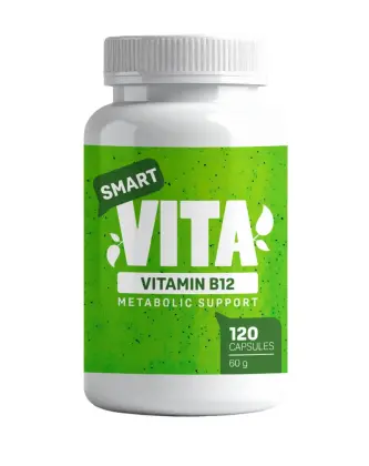 Smartvita Vitamin B12, 120 kaps.