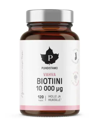 Puhdistamo Vahva Biotiini, 120 kaps.
