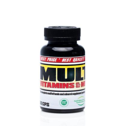 HC Pro Multivitamin & Minerals, 60 kaps.