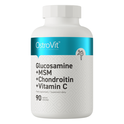 OstroVit Glucosamine + MSM + Chondroitin + Vitamin C, 90 tabl.