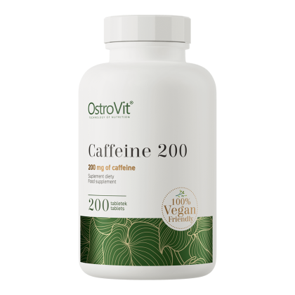 OstroVit Caffeine 200 mg, 200 tabl.