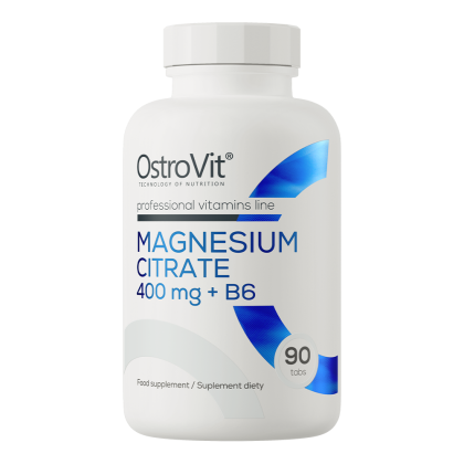 OstroVit Magnesium Citrate 400 mg + B6, 90 tabl.